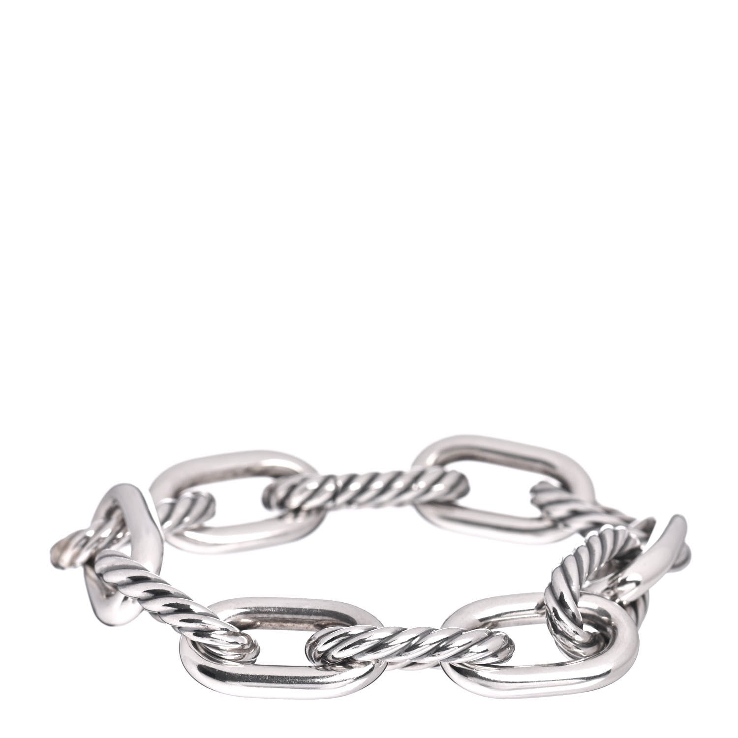 David Yurman Sterling Silver 13.5mm Madison Chain Bracelet 1 of 4