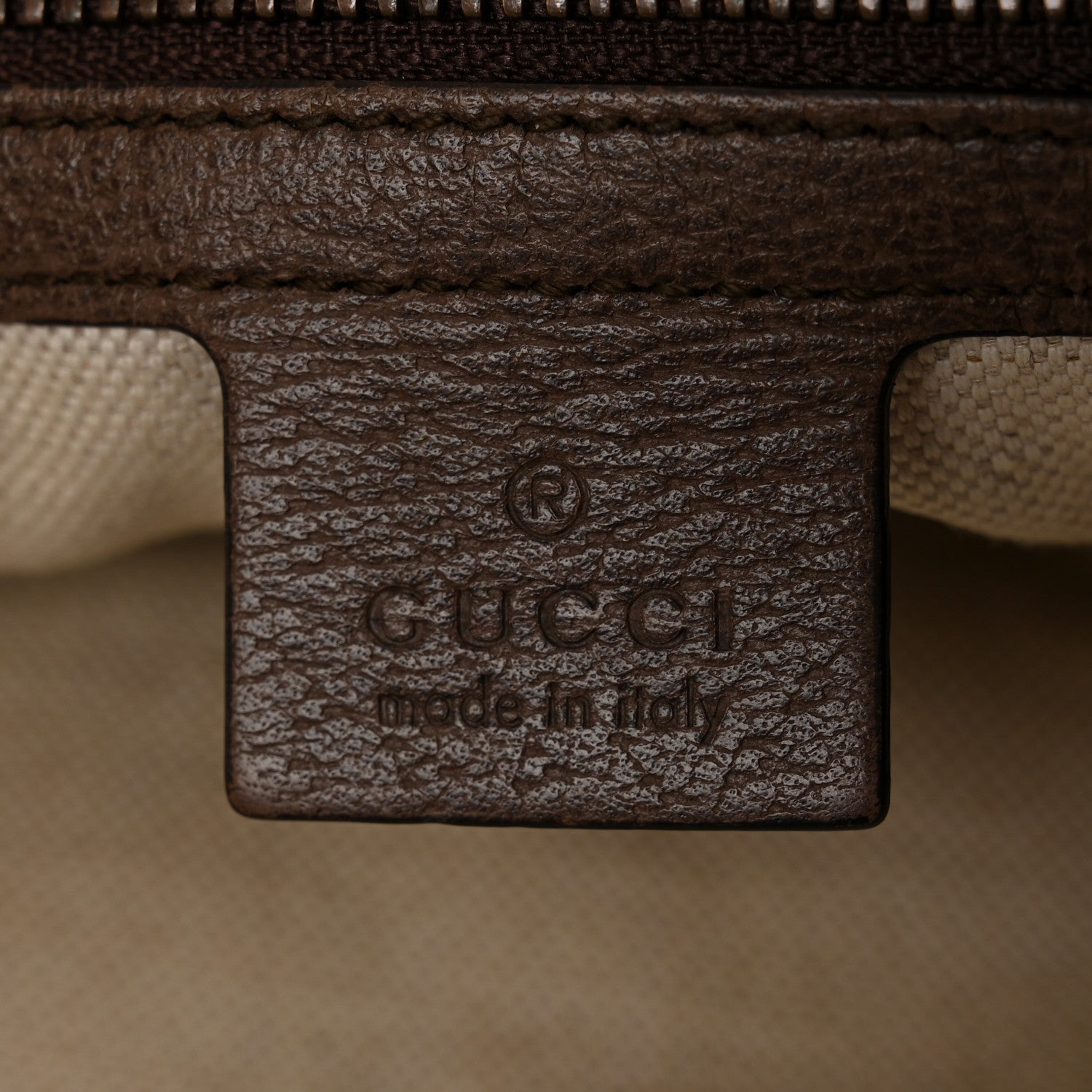 Gucci GG Supreme Monogram Web Medium Ophidia Messenger Bag Brown 6 of 10