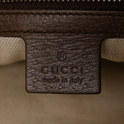 Gucci GG Supreme Monogram Web Medium Ophidia Messenger Bag Brown 6 of 10