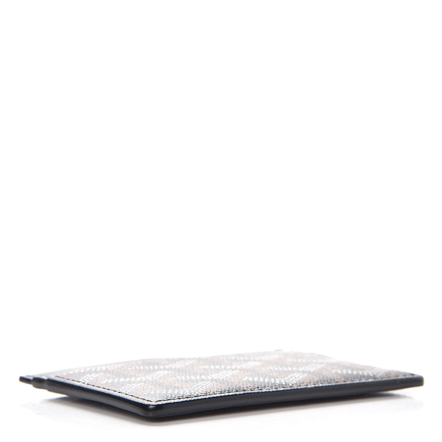 Goyardine Saint Sulpice Card Holder Black