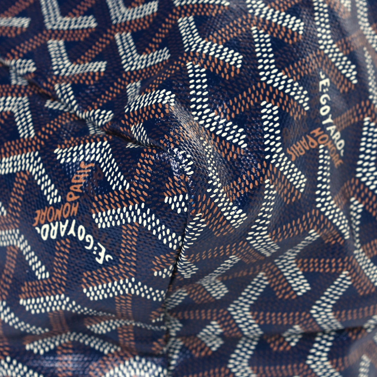 Goyardine Saint Louis PM Navy