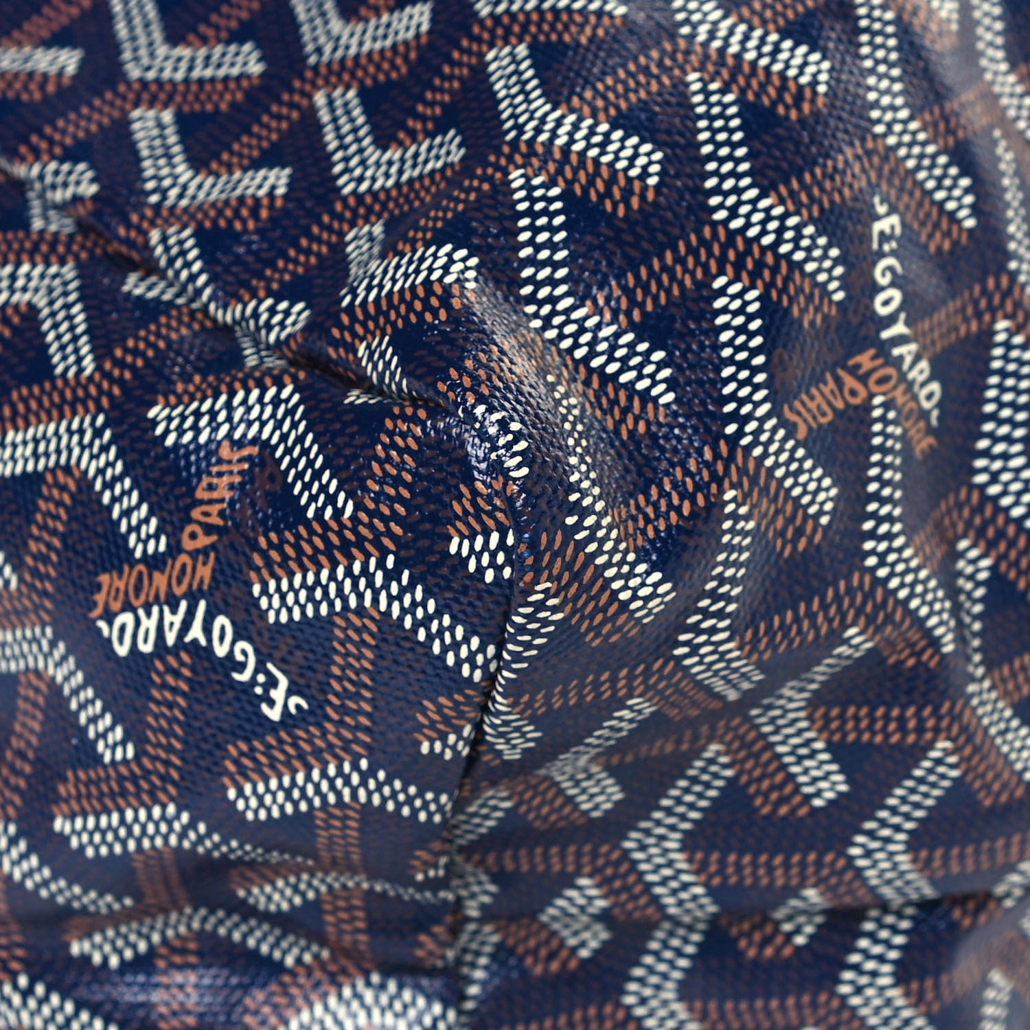 Goyard Goyardine Saint Louis PM Navy 6 of 10