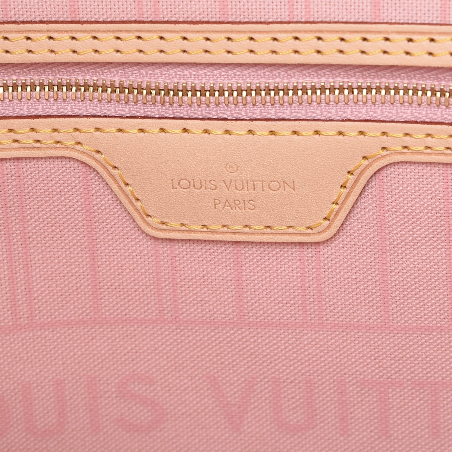 Louis Vuitton Damier Azur Neo Neverfull MM Rose Ballerine 7 of 9
