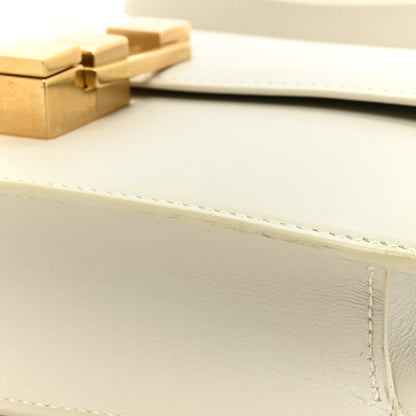 Saint Laurent Smooth Calfskin Carre Satchel Crema Soft 10 of 13