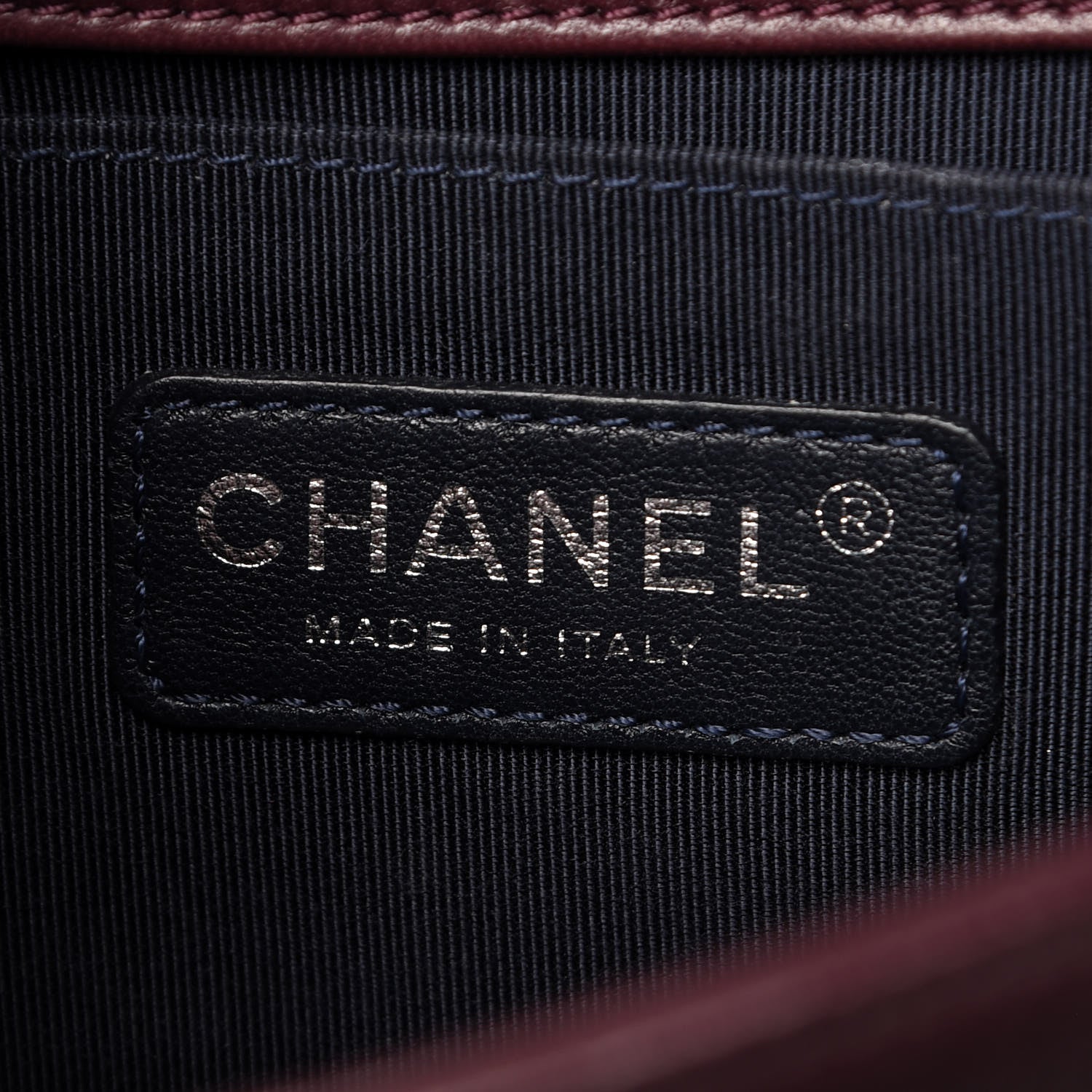 Chanel Tweed Velvet Quilted Small Boy Flap Burgundy 6 of 11