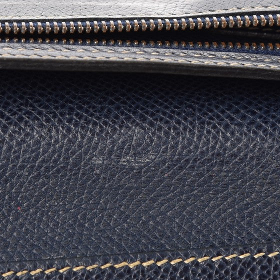Hermes Epsom Bearn Gusset Wallet Bleu Saphir 14 of 15