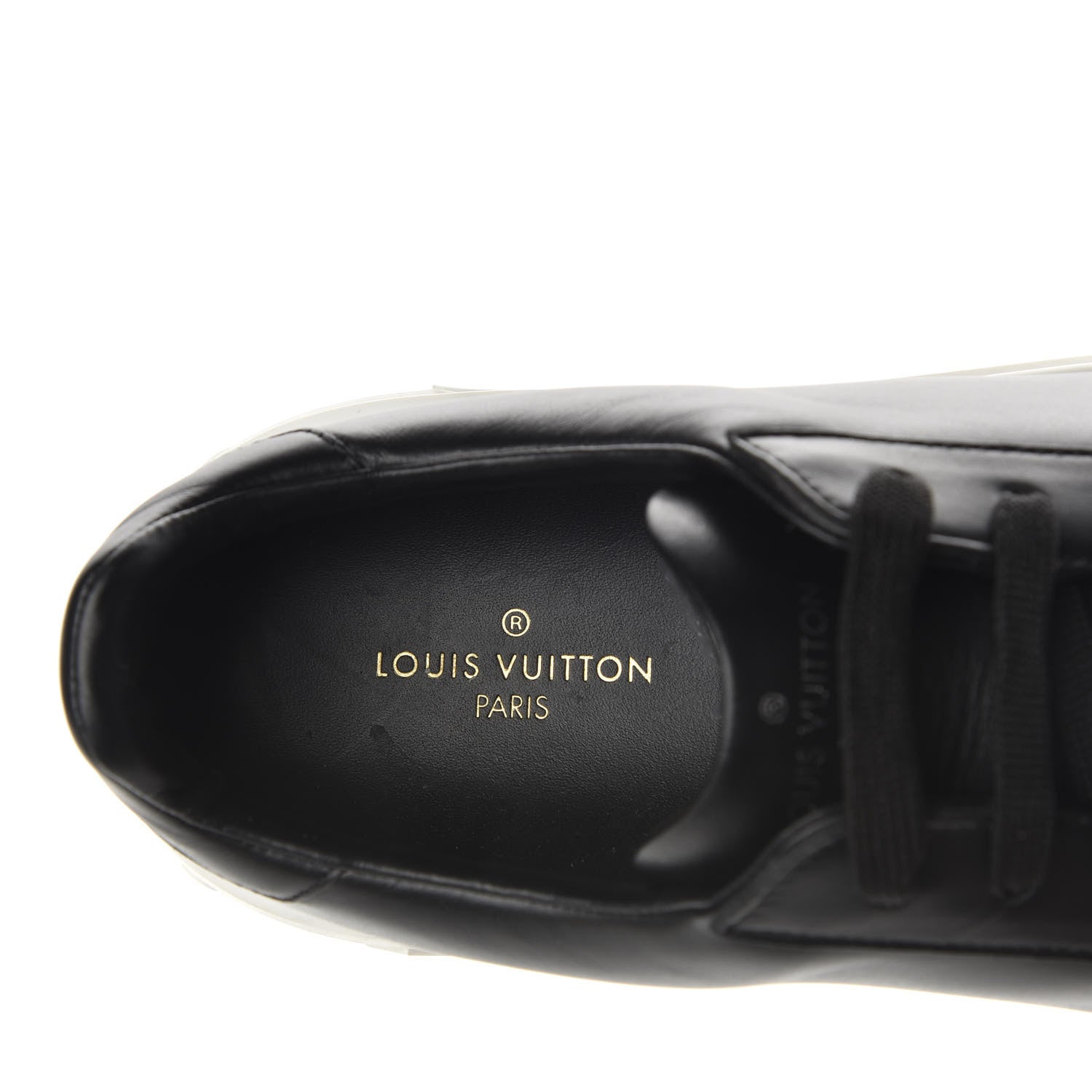 Louis Vuitton Calfskin Time Out Sneakers 41.5 Black 7 of 10