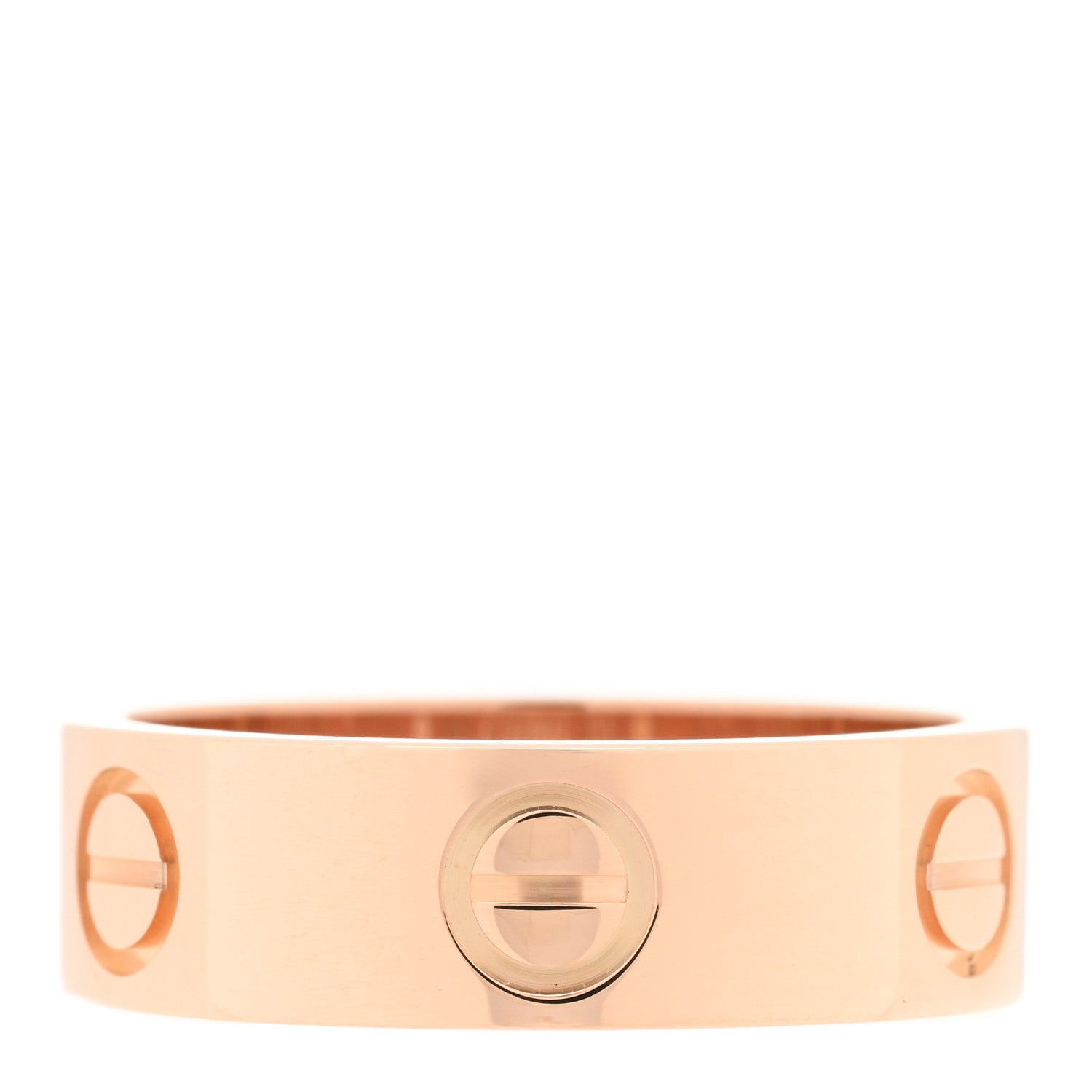 Cartier 18K Pink Gold 5.5mm LOVE Ring 51 5.75 3 of 5