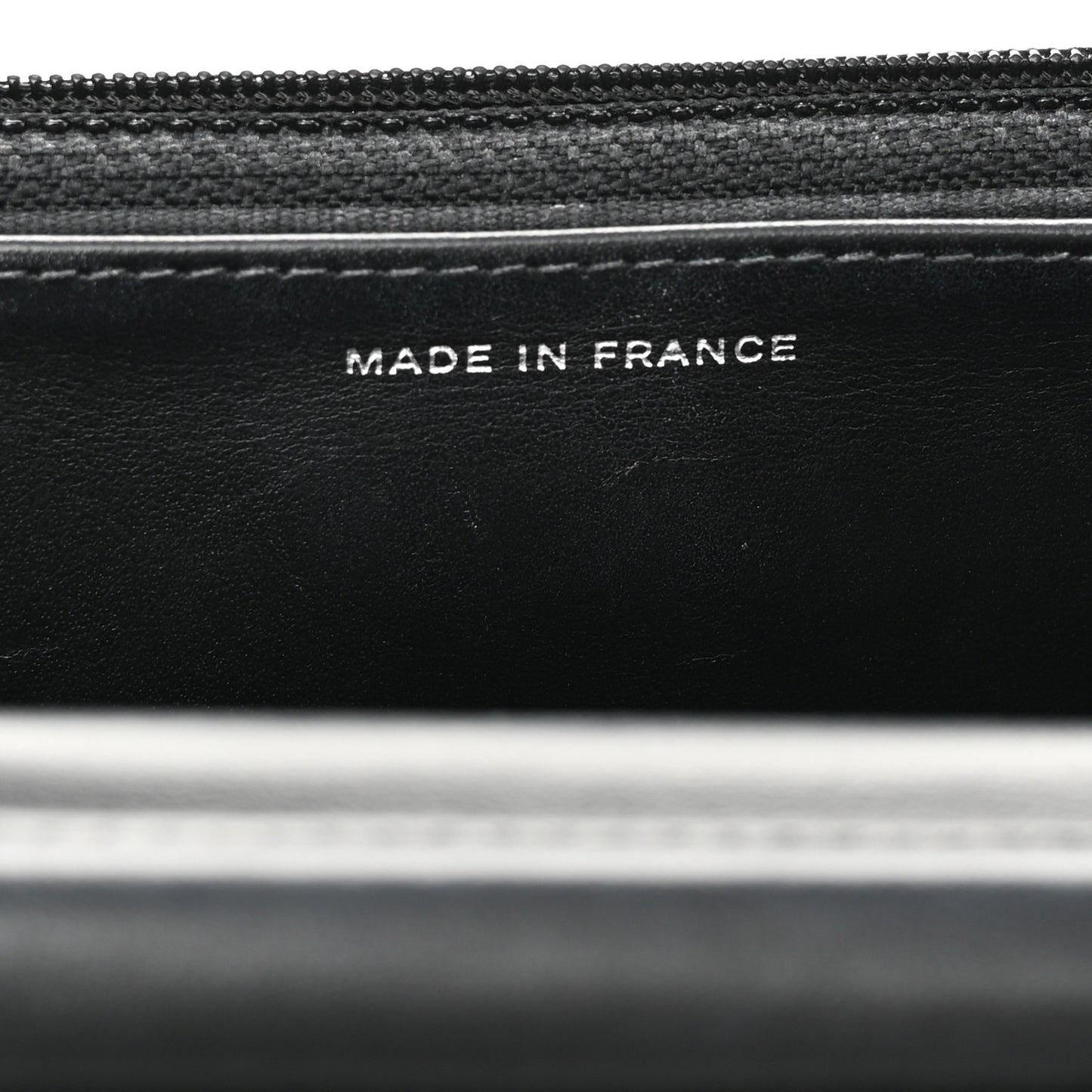 Caviar Quilted Boy Wallet On Chain WOC Black