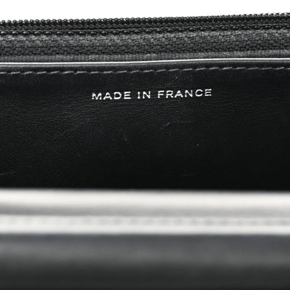 Chanel Caviar Quilted Boy Wallet On Chain WOC Black 7 of 12