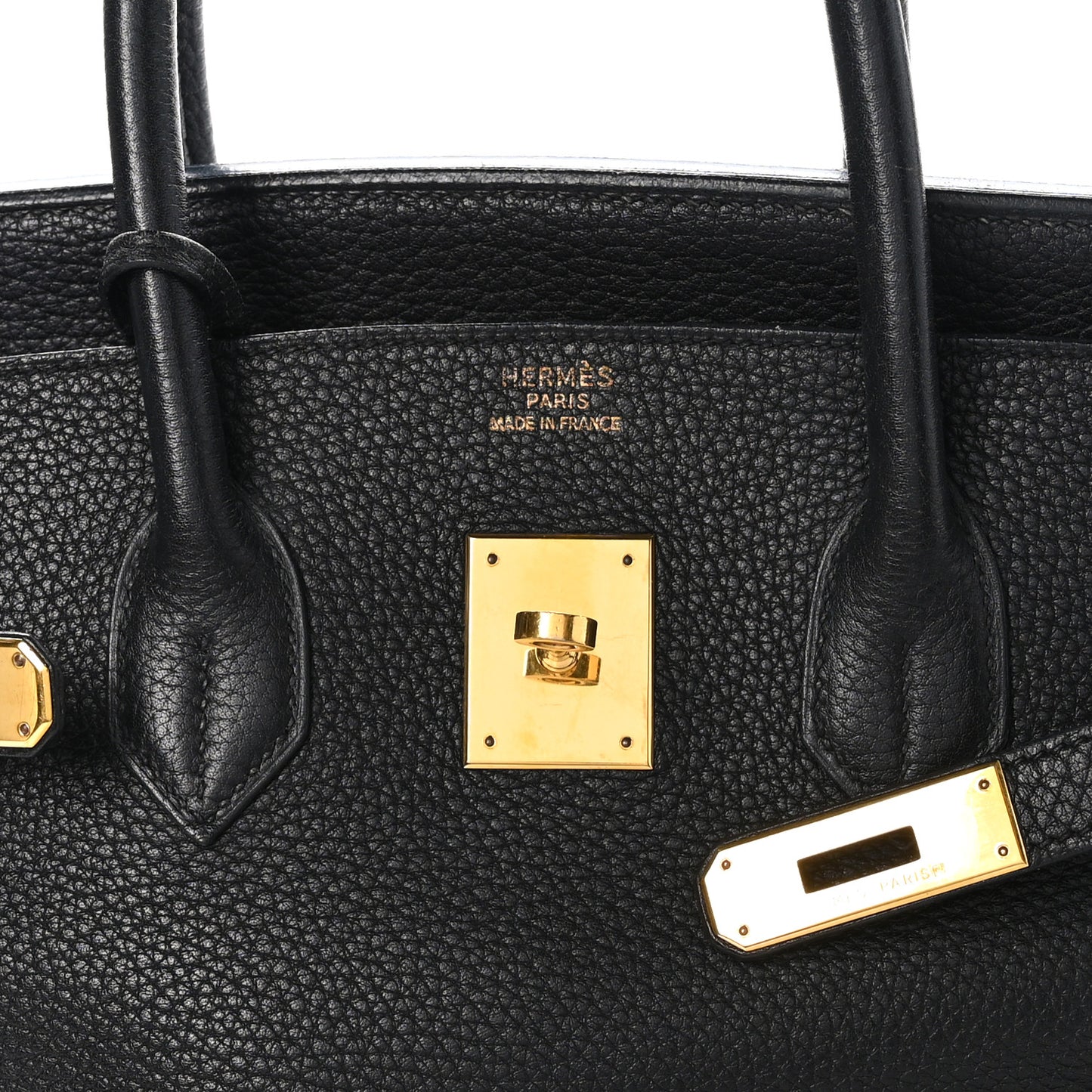 Taurillon Clemence Birkin 35 Black