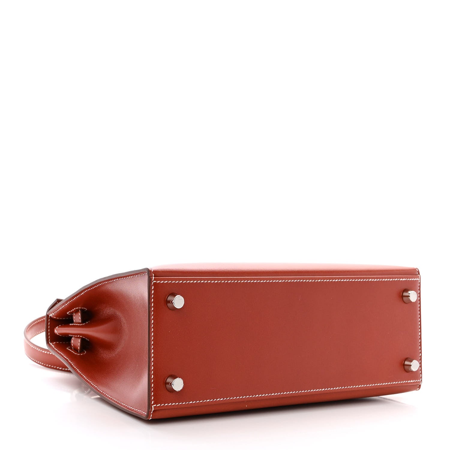 Hermes Box Kelly Sellier 25 Brique 4 of 13