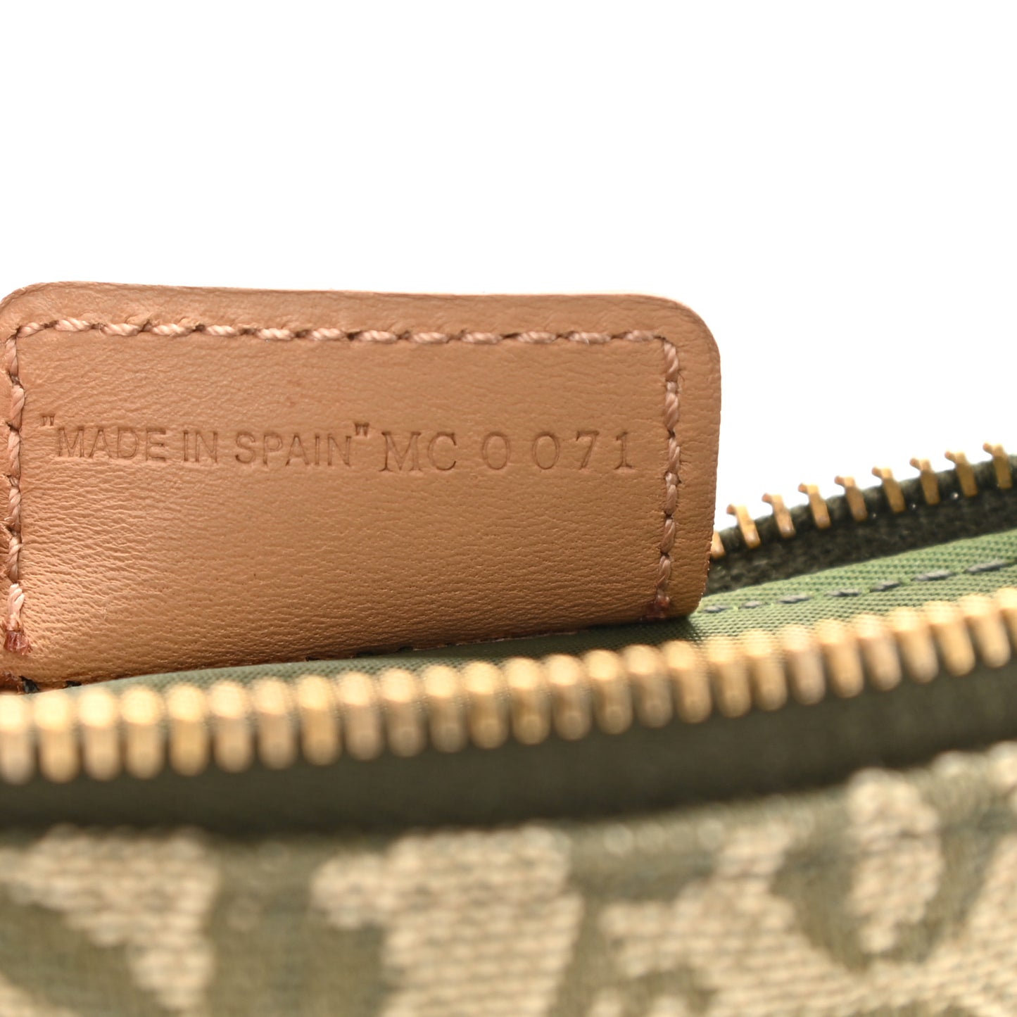 Monogram Mini Saddle Pochette Green