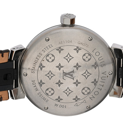 Louis Vuitton Stainless Steel Monogram 39mm Tambour Monogram Quartz Watch 4 of 4