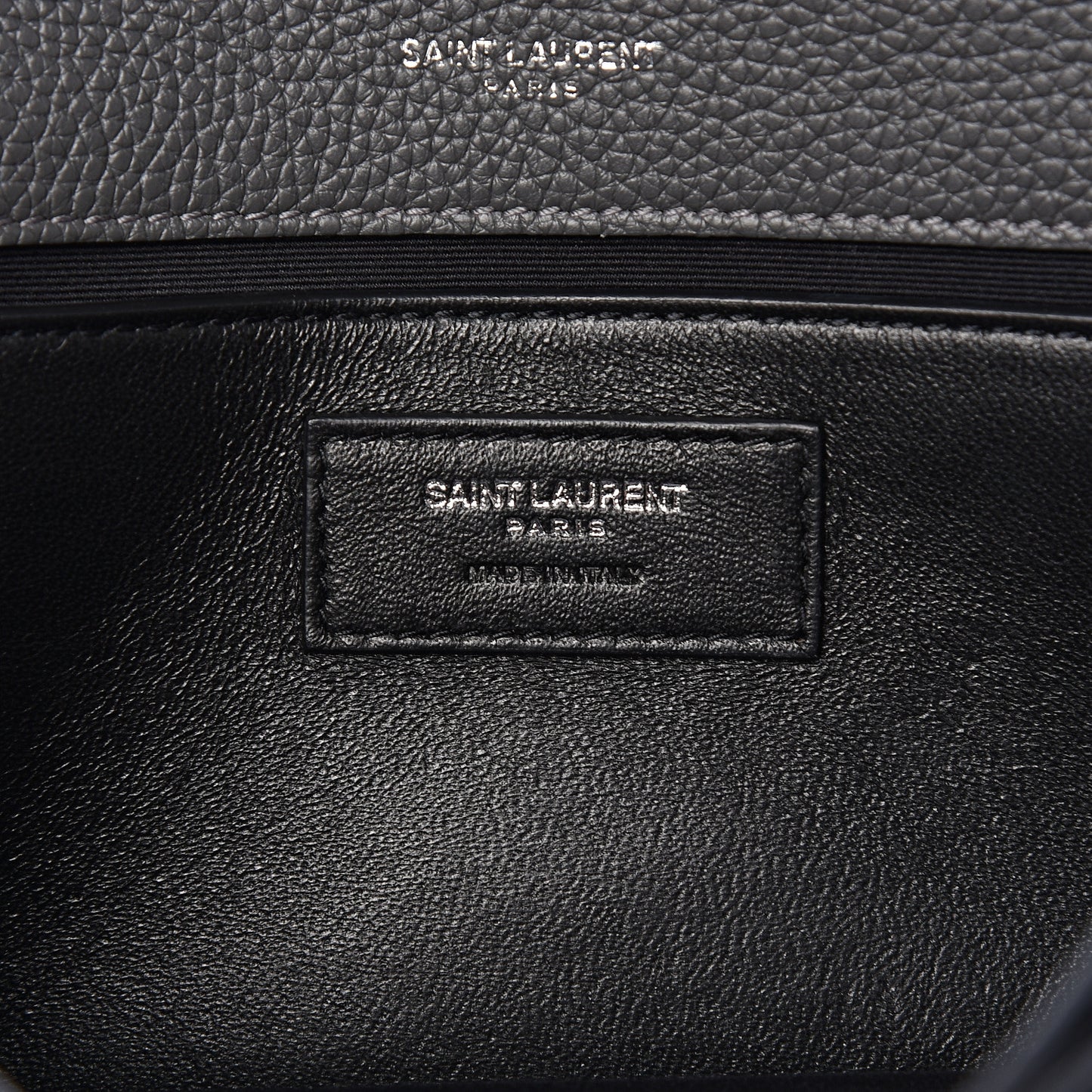 Grained Calfskin Embossed Monogram Medium Sunset Storm