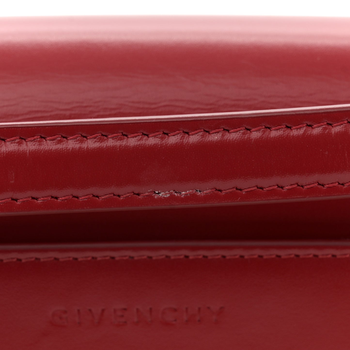 Box Calfskin Small 4G Cube Chain Shoulder Bag Dark Red