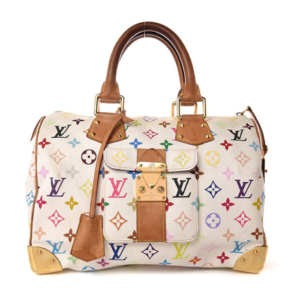 Louis Vuitton Monogram Multicolor Speedy 30 White 1 of 24