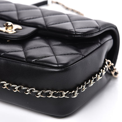Chanel Lambskin Quilted Small My Precious Flap Black 9 of 11