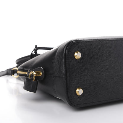Balenciaga Signature Grained Calfskin Logo S Ville Top Handle Bag Black 8 of 13