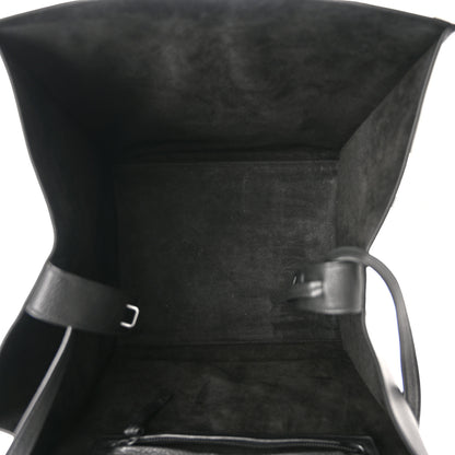 Celine Grained Calfskin Medium Phantom Luggage Black 5 of 11
