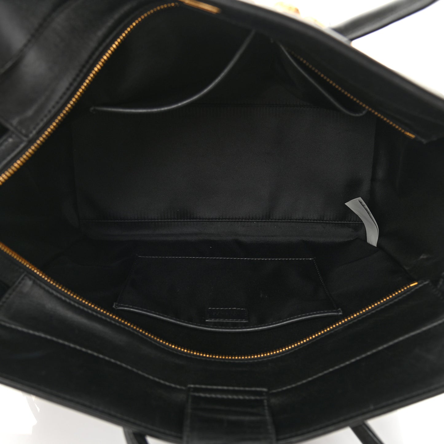 Vitello Calfskin Signature Tote Black