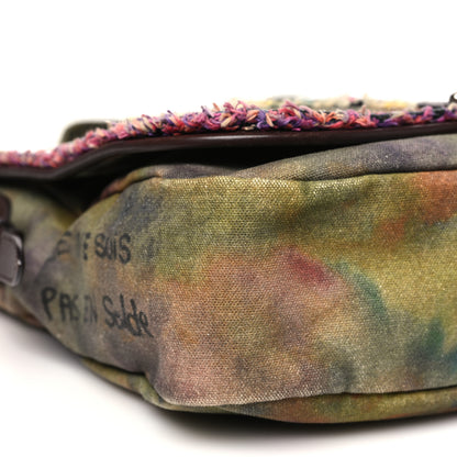 Chanel Washed Toile Graffiti On The Pavements Messenger Khaki Multicolor 9 of 12