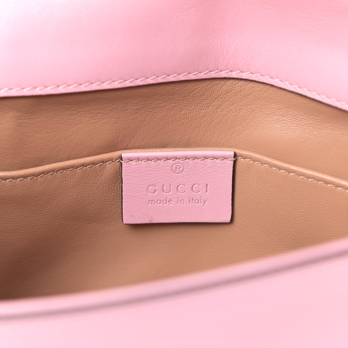 Nappa Pearl Studded Mini Queen Margaret Broadway Shoulder Bag Sugar Pink