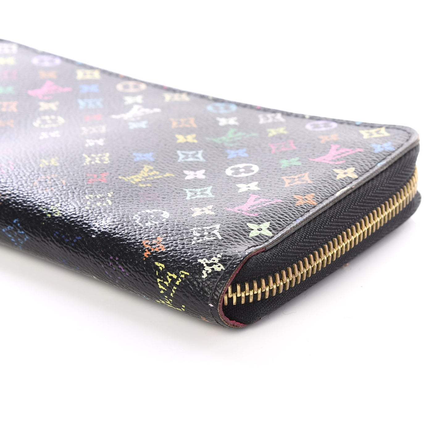 Monogram Multicolor Zippy Wallet Black Grenade