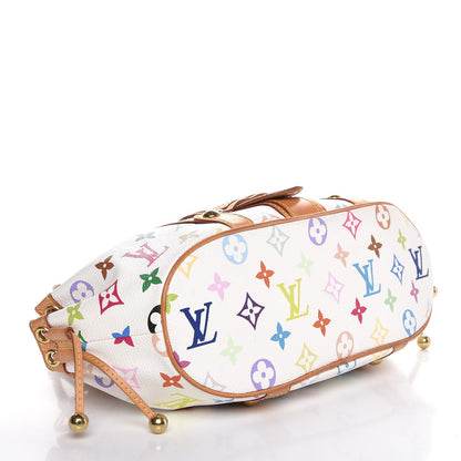Louis Vuitton Monogram Multicolor Theda GM White 4 of 10