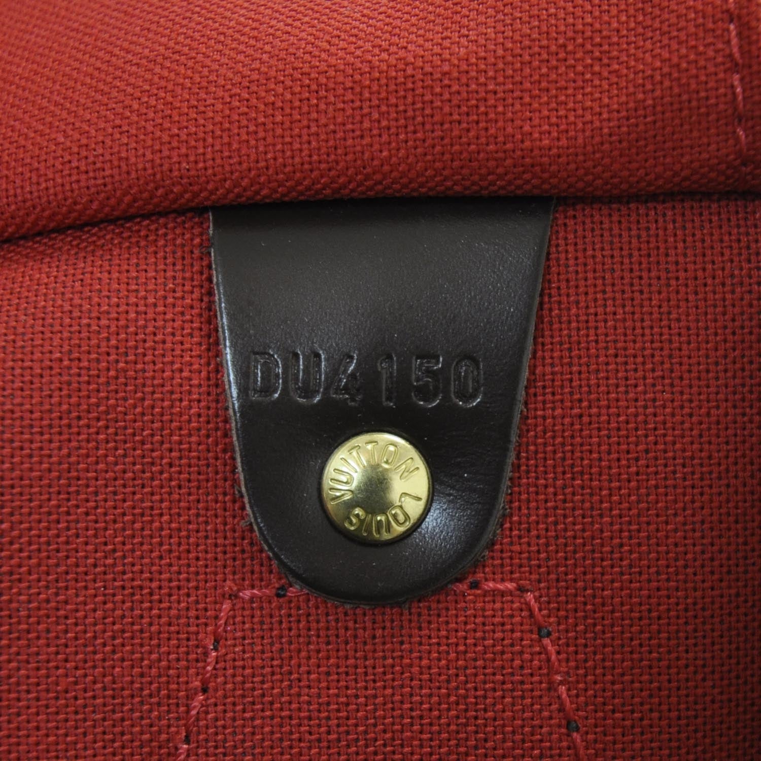 Louis Vuitton Damier Ebene Speedy 35 8 of 9