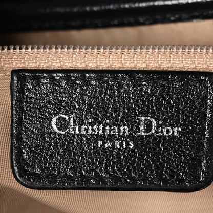 Christian Dior Shiny Goatskin Saddle Bag Black 6 of 12