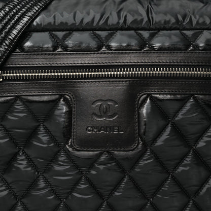 Chanel Nylon Coco Cocoon Messenger Bag Black 8 of 14