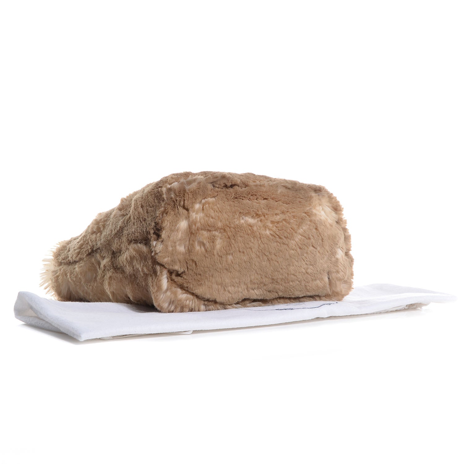 Prada Eco Lapin Faux Fur Tote Cipria 7 of 13