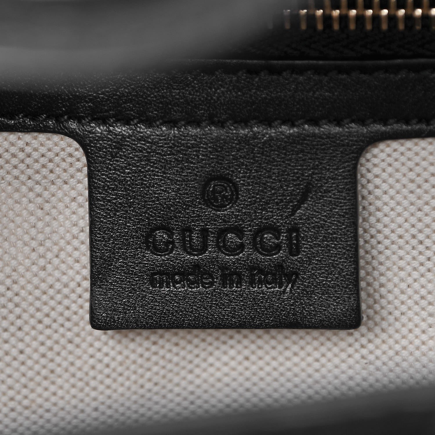 Gucci Guccissima Large Emily Chain Shoulder Bag Black 6 of 8