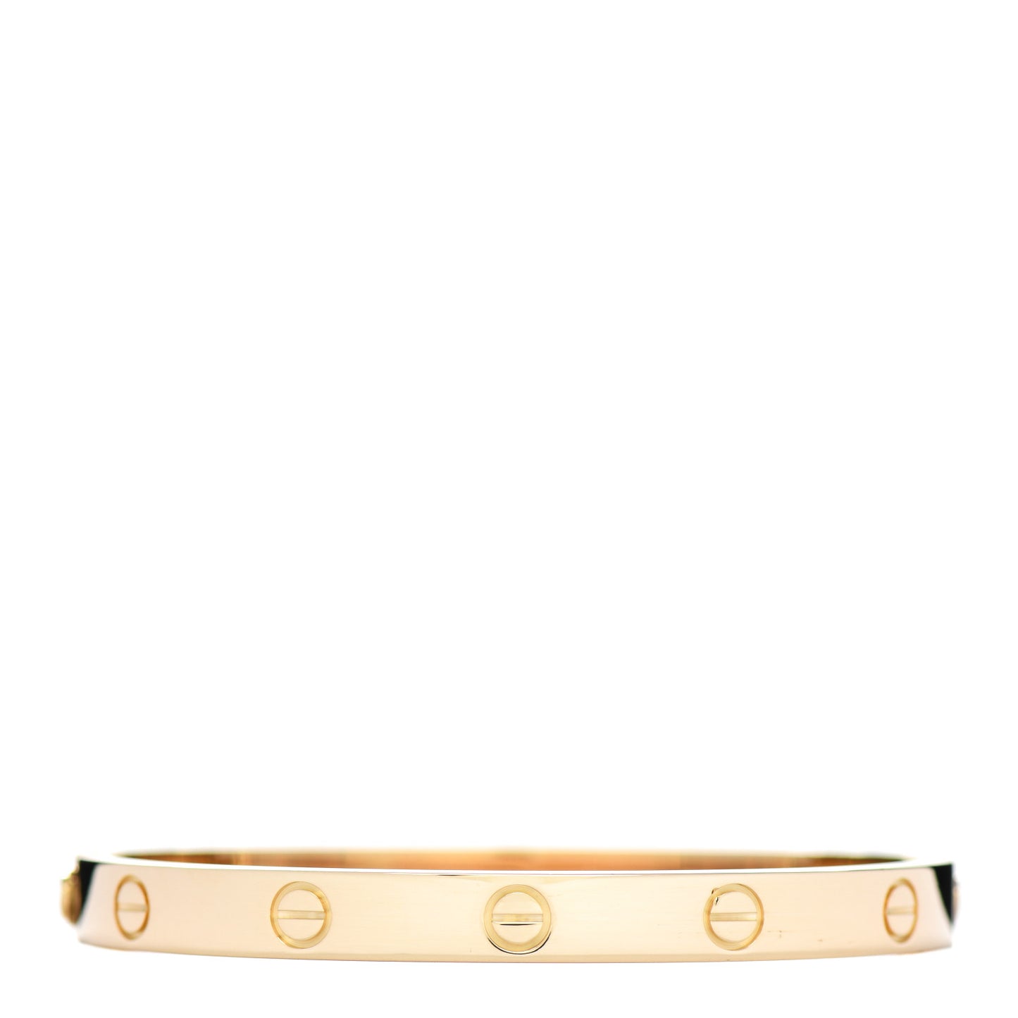 18K Yellow Gold LOVE Bracelet 17