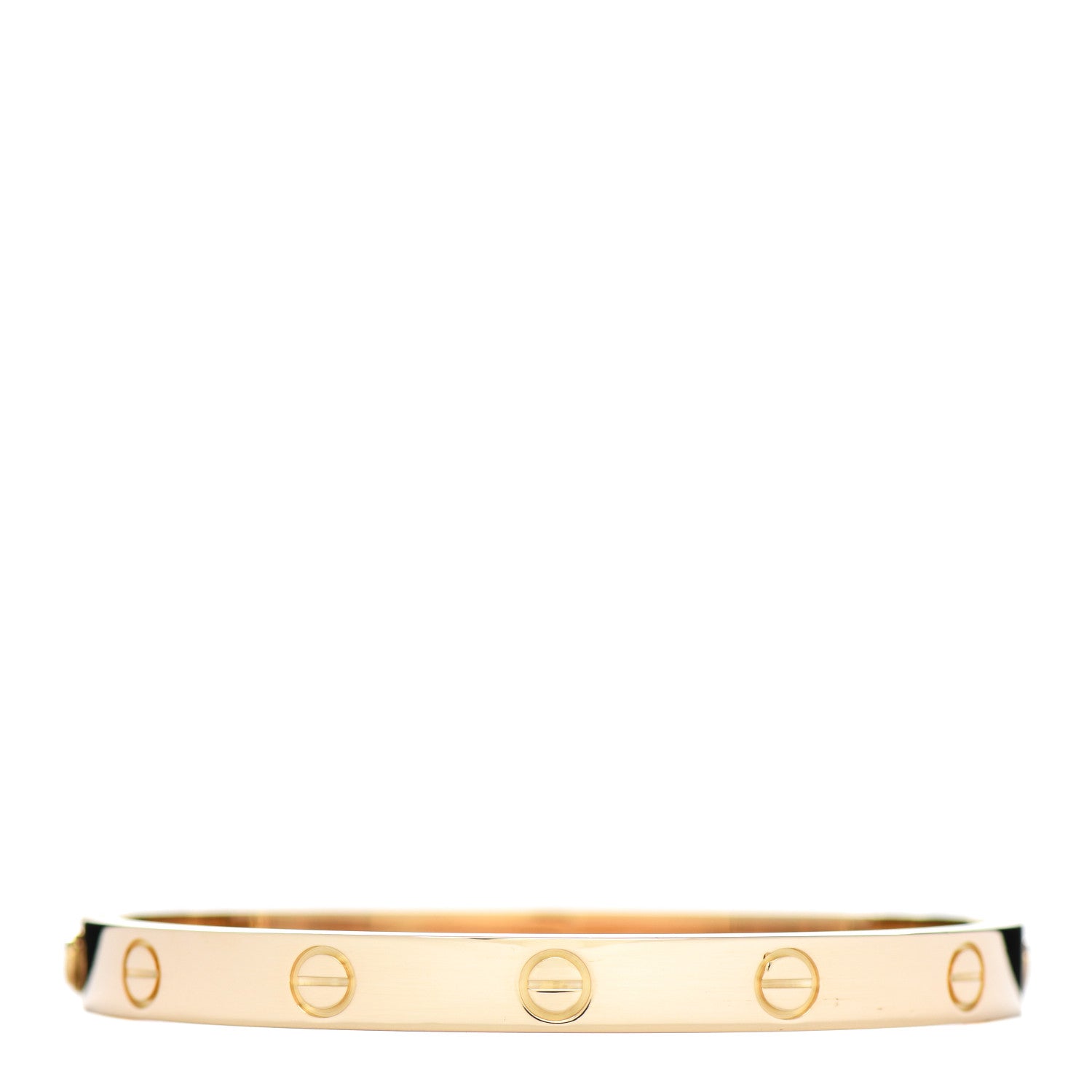 Cartier 18K Yellow Gold LOVE Bracelet 17 1 of 3