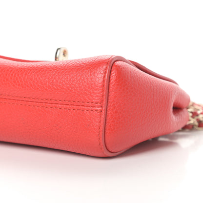 Mulberry Classic Grain Calfskin Mini Lily Hibiscus 10 of 12