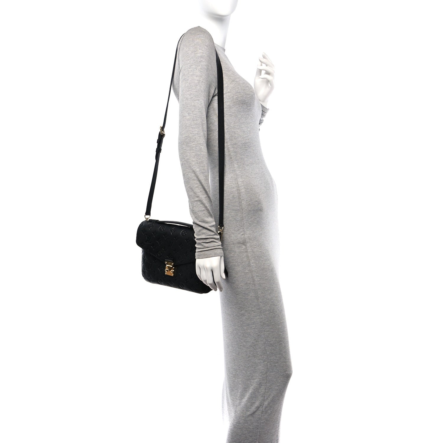 Louis Vuitton Empreinte Pochette Metis Black 2 of 10