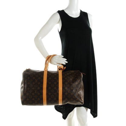Louis Vuitton Monogram Keepall 45 2 of 9