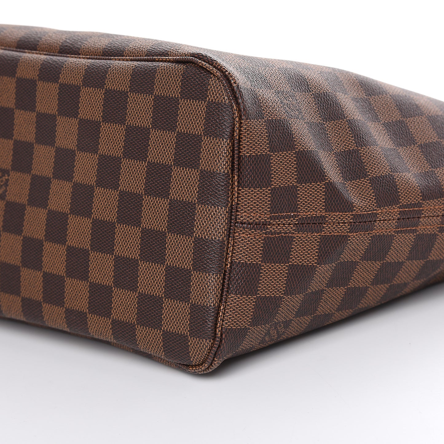 Damier Ebene Neo Neverfull MM Rose Ballerine