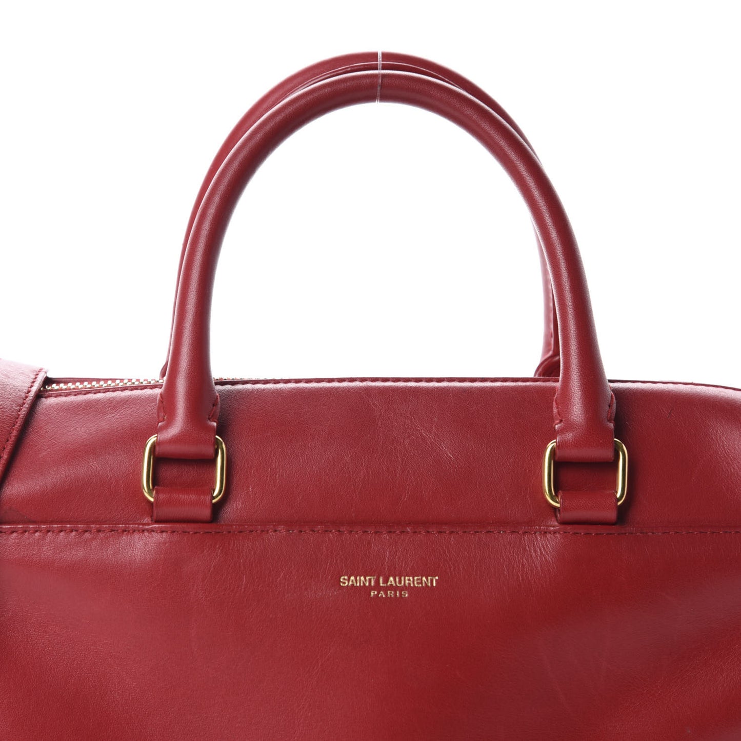 Calfskin Classic Baby Duffle Red
