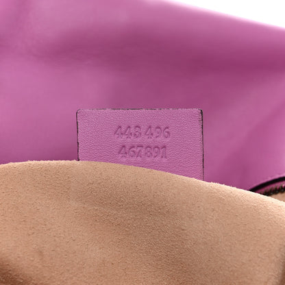 Gucci Calfskin Matelasse Medium GG Marmont Shoulder Bag Candy Mousse 7 of 20