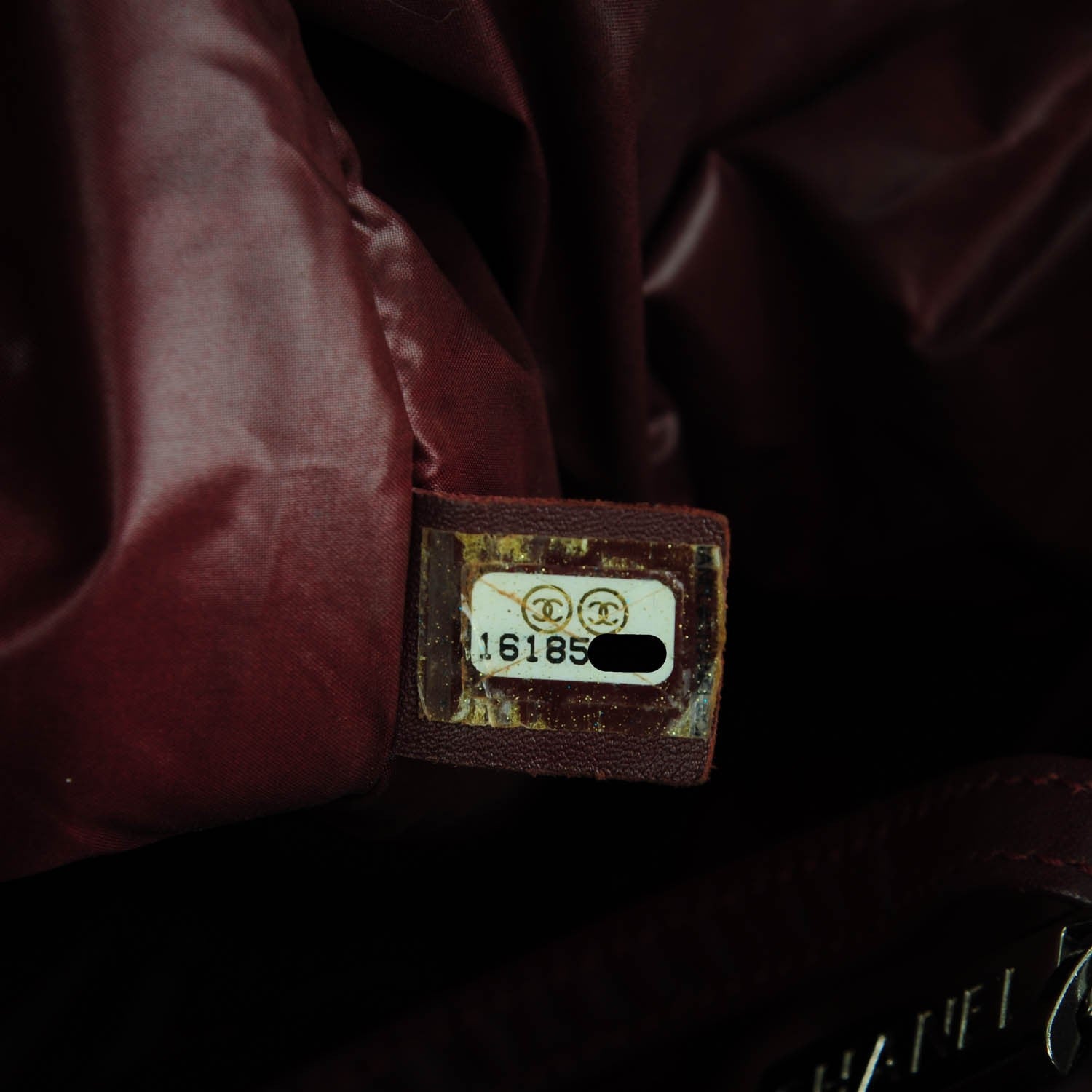 Chanel Nylon Quilted Coco Cocoon Bowler Black 7 of 7