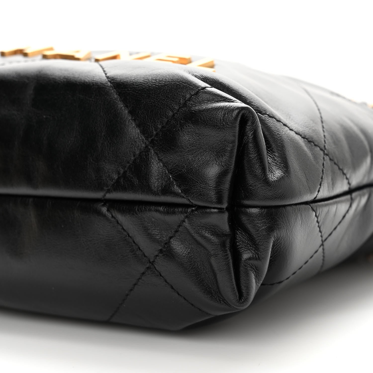 Chanel Shiny Calfskin Quilted Mini Chanel 22 Black 10 of 10