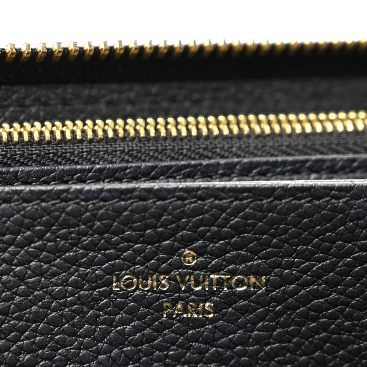 Louis Vuitton Empreinte Zippy Wallet Black 6 of 9