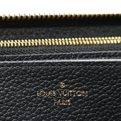 Louis Vuitton Empreinte Zippy Wallet Black 6 of 9