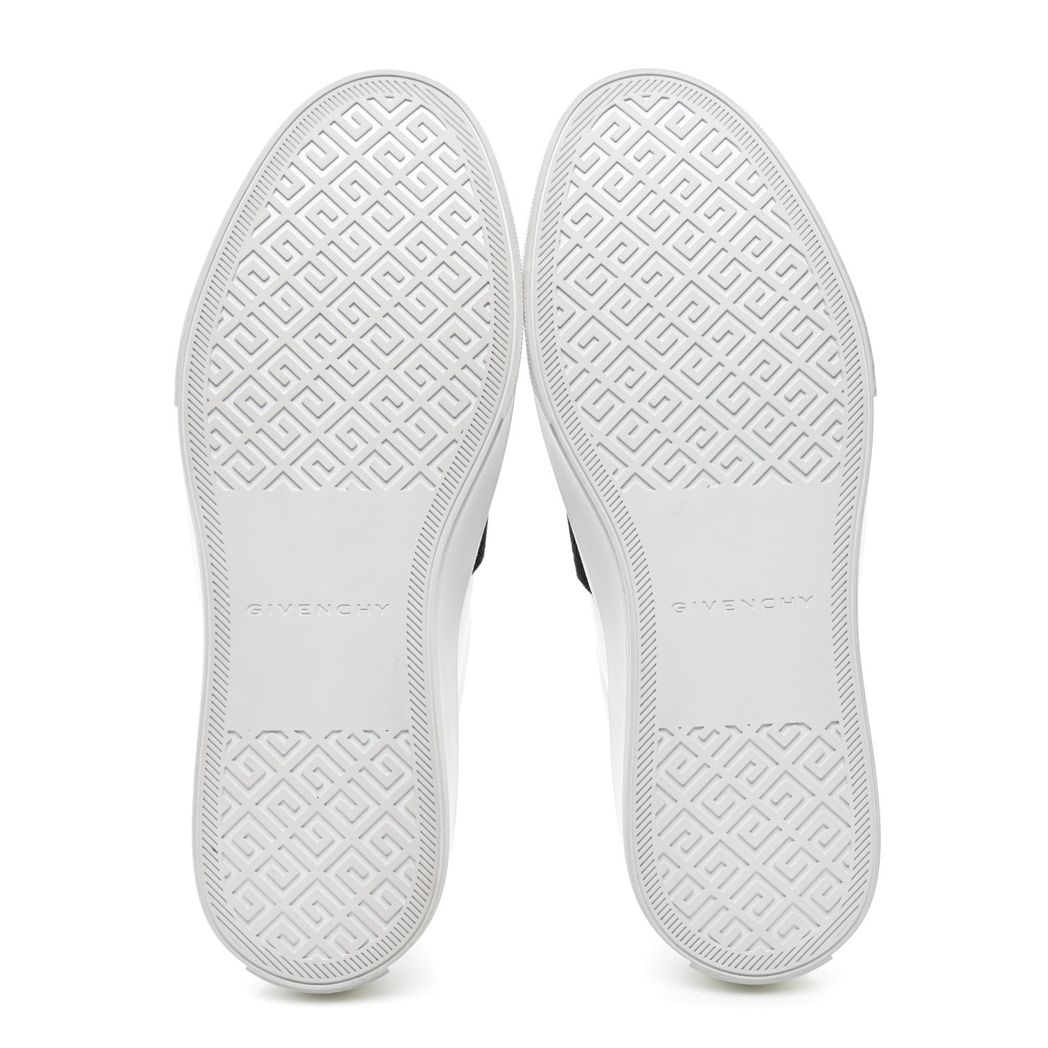 Givenchy Calfskin Band Logo Womens City Sport Sneakers 38 White Black 5 of 10