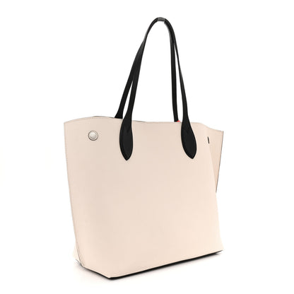 Louis Vuitton Calfskin Lockme Go Tote Kabuki Red Quartz Black 3 of 12