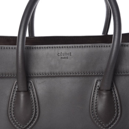 Celine Smooth Calfskin Medium Phantom Luggage Grey 8 of 17