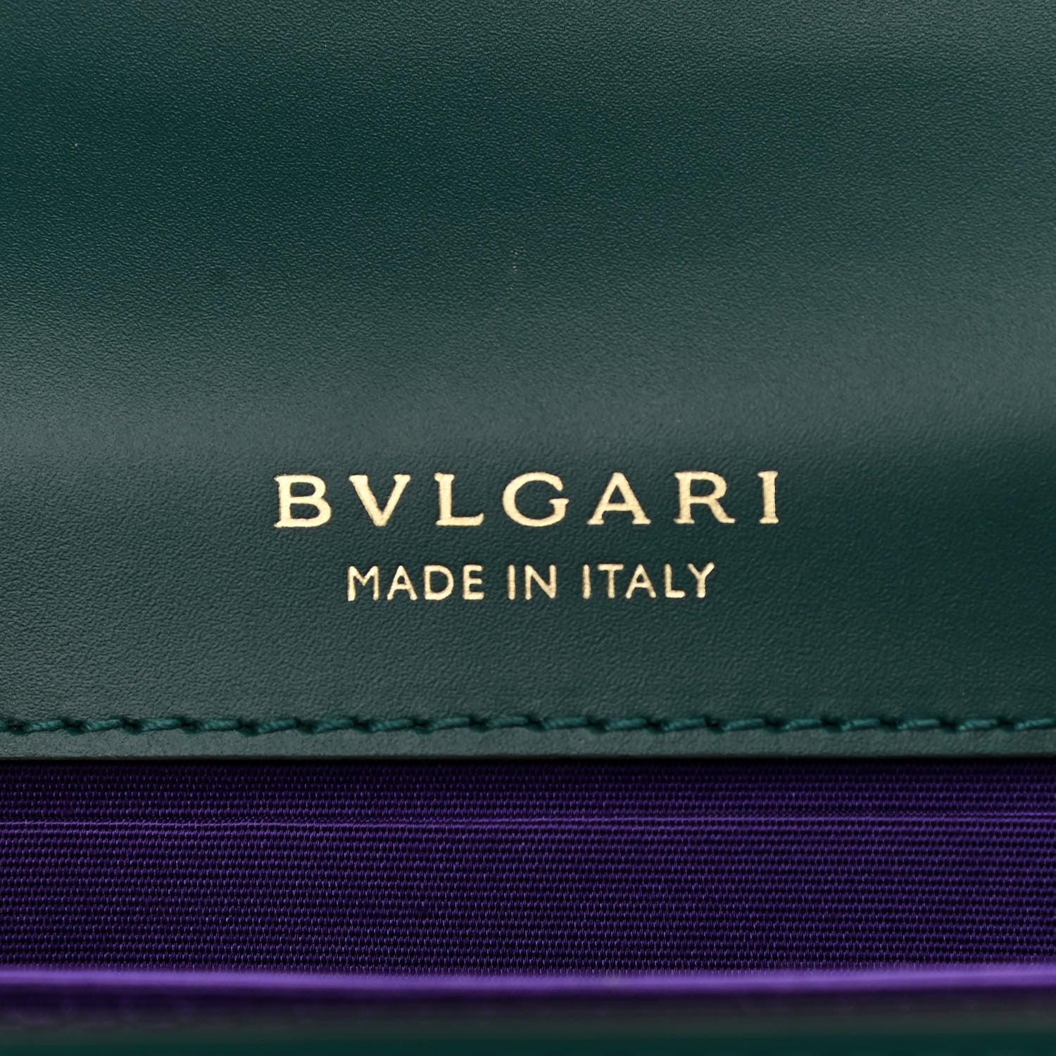 Bulgari Calfskin Serpenti Forever Top Handle Emerald Green 9 of 10